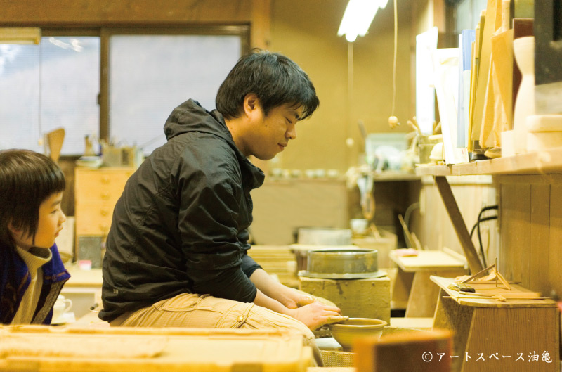 滋賀県信楽の陶芸家　古谷浩一さんが在廊されます。